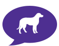 Pet club icon pet care