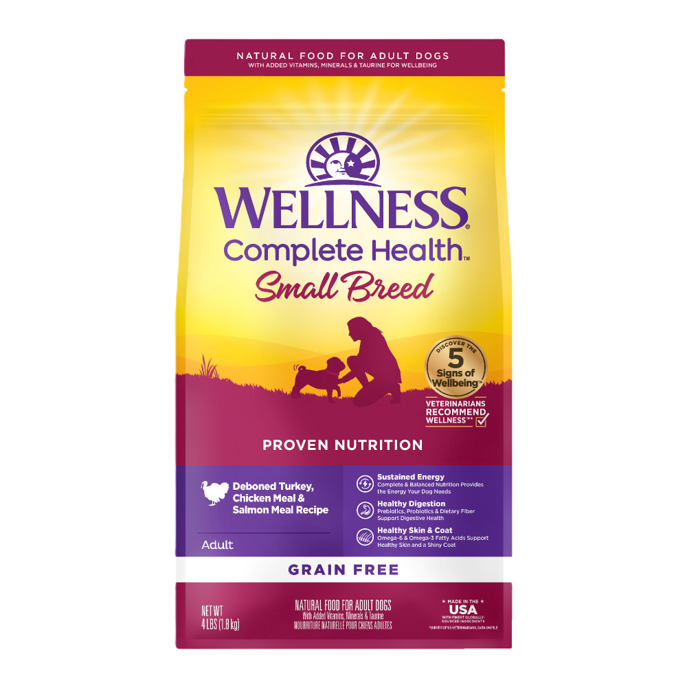 Low calorie small breed dog food shop