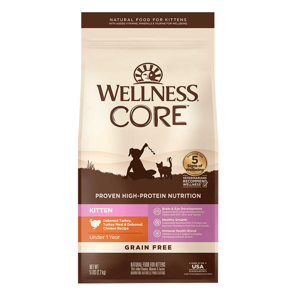 CORE Kitten Kitten Deboned Turkey Turkey Meal Deboned Chicken Wellness Pet Food Singapore