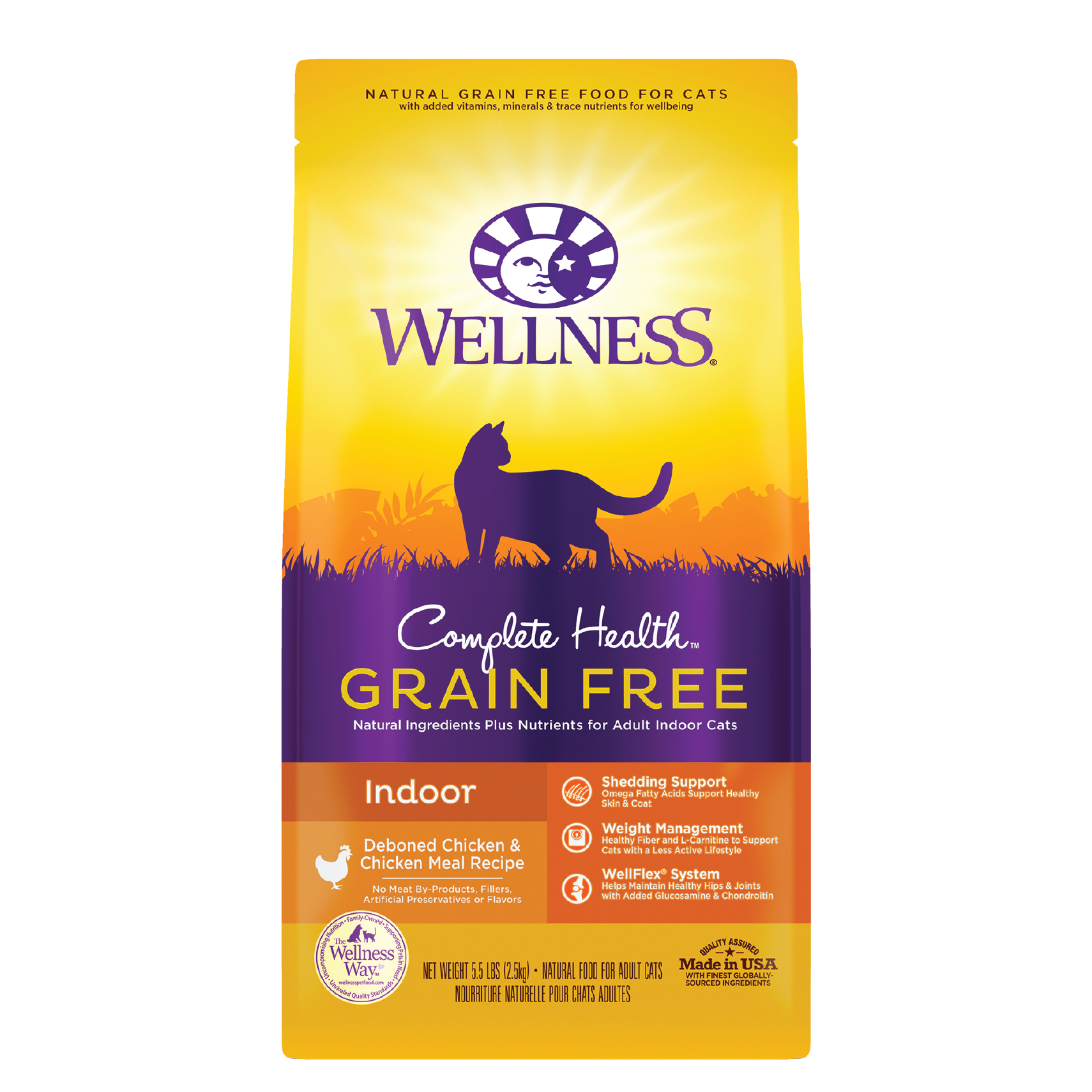 Wellness Healthy Weight Adult Cat Food (11.5 lbs)